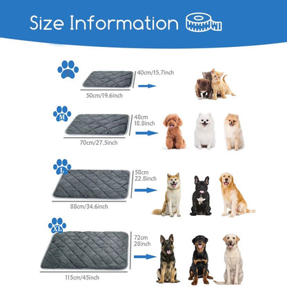 Mozie Self-Heating Pet Pad – No-Electricity Warming Mat for Dogs & Cats - Mozie