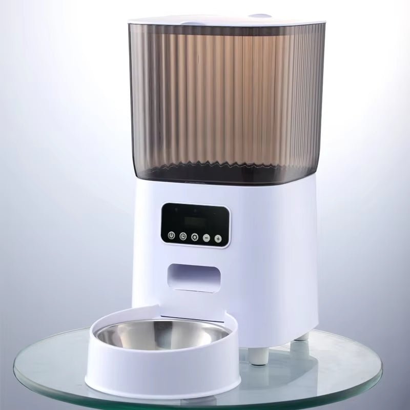 Smart Automatic Pet Feeder with Camera – 5L WiFi App-Controlled - Mozie