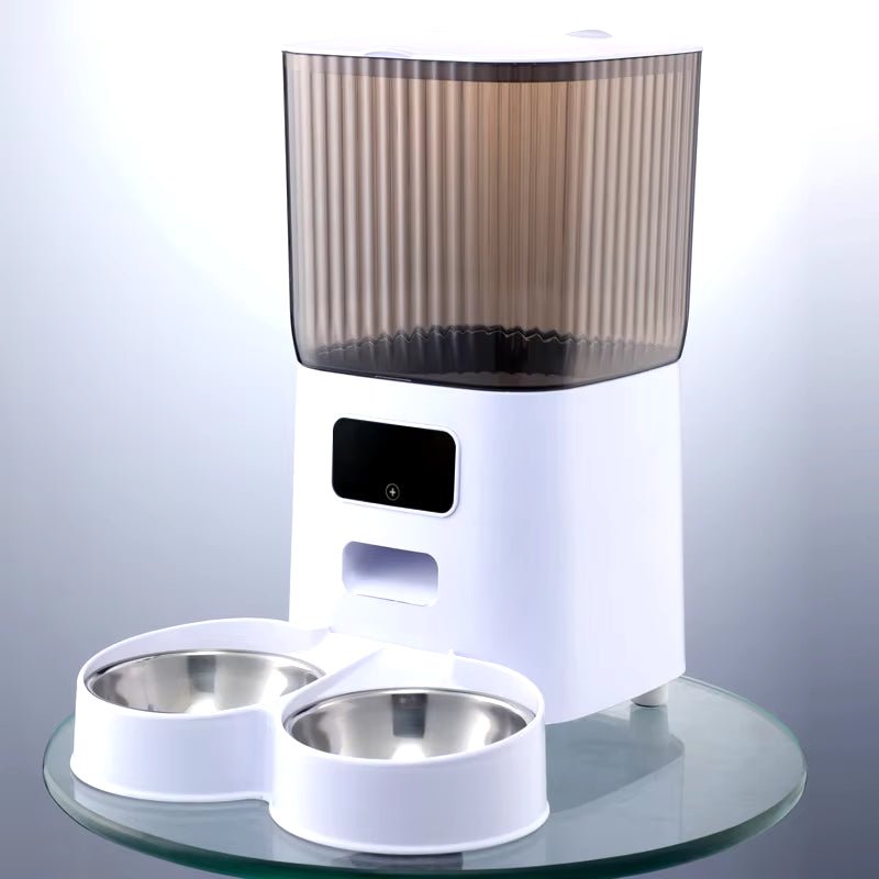 Smart Automatic Pet Feeder with Camera – 5L WiFi App-Controlled - Mozie