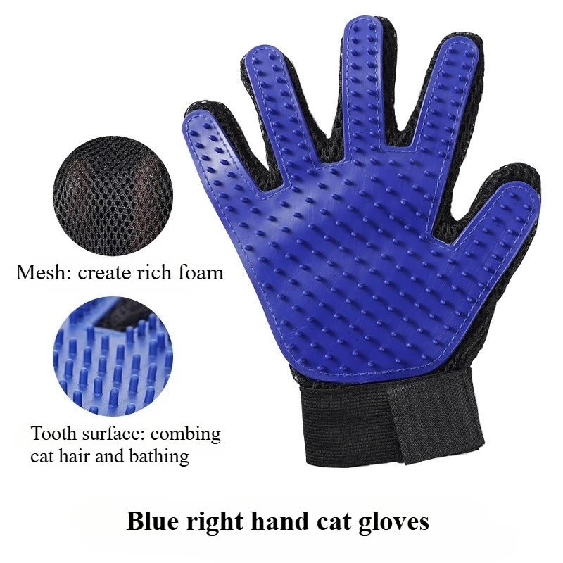 Pet Grooming & Deshedding Massage Glove - Mozie