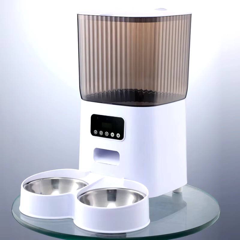 Smart Automatic Pet Feeder with Camera – 5L WiFi App-Controlled - Mozie