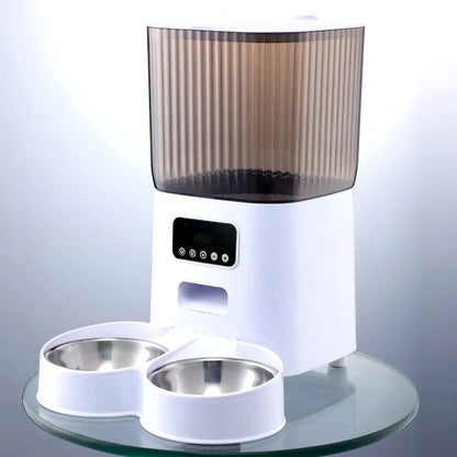 Smart Automatic Pet Feeder with Camera – 5L WiFi App-Controlled - Mozie