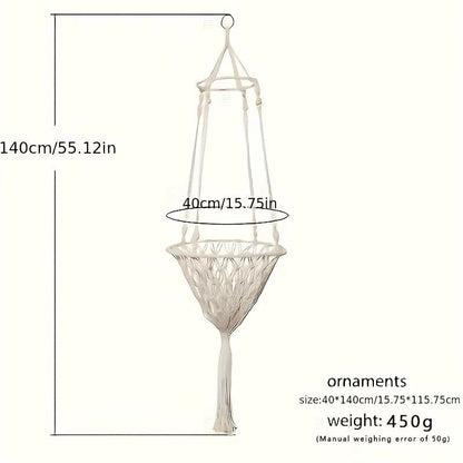 Hand-Woven Cotton Rope Cat Hammock – Window or Wall Mount - Mozie