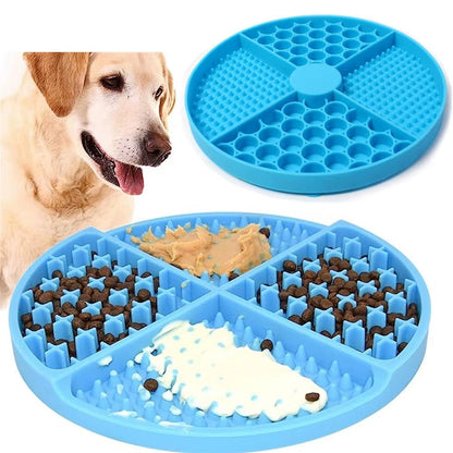 Silicone Licking Mat for Cats & Dogs – Slow Feeder & Calm Aid - Mozie