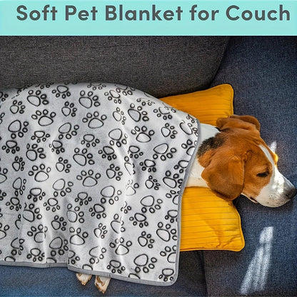 Soft Fluffy Pet Blanket – Warm Comfort Throw for Cats & Dogs - Mozie