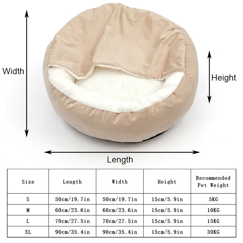 Cloud-Soft Cotton Pet Cushion for Indoor Dogs & Cats - Mozie