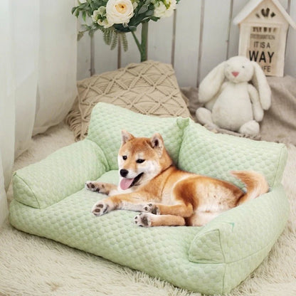 Cozy Pet Sofa Bed – Soft Washable Lounger for Cats & Dogs - Mozie