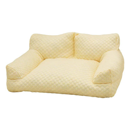 Cozy Pet Sofa Bed – Soft Washable Lounger for Cats & Dogs - Mozie