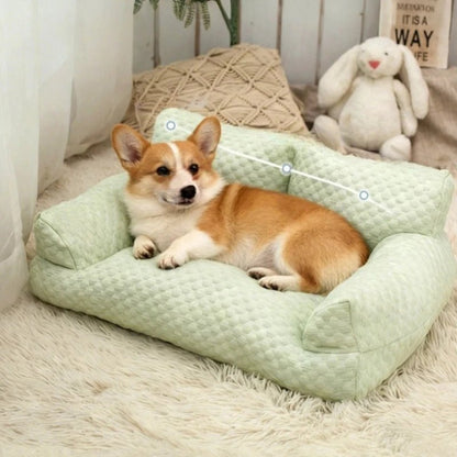 Cozy Pet Sofa Bed – Soft Washable Lounger for Cats & Dogs - Mozie