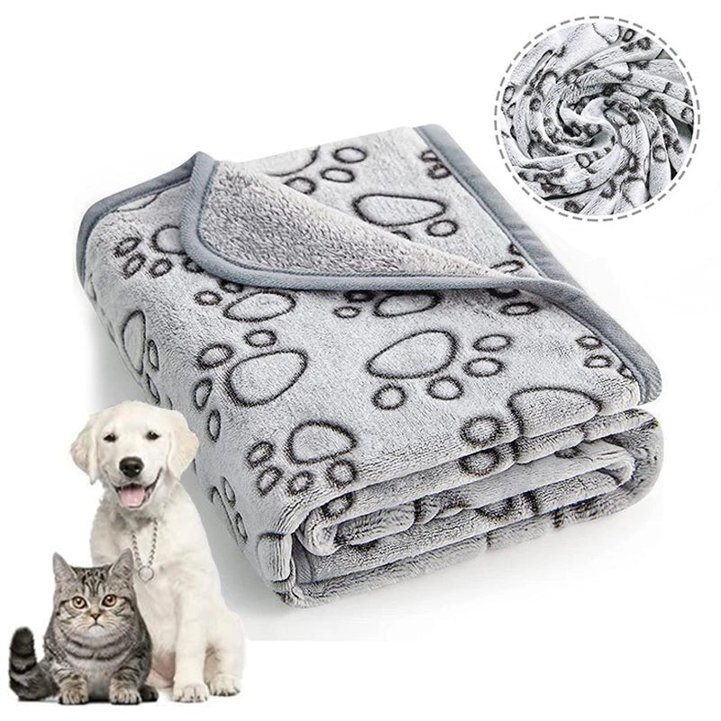 Soft Fluffy Pet Blanket – Warm Comfort Throw for Cats & Dogs - Mozie