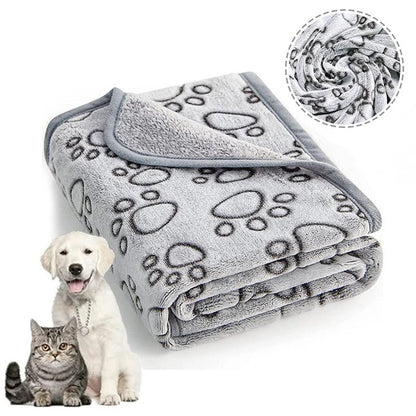 Soft Fluffy Pet Blanket – Warm Comfort Throw for Cats & Dogs - Mozie