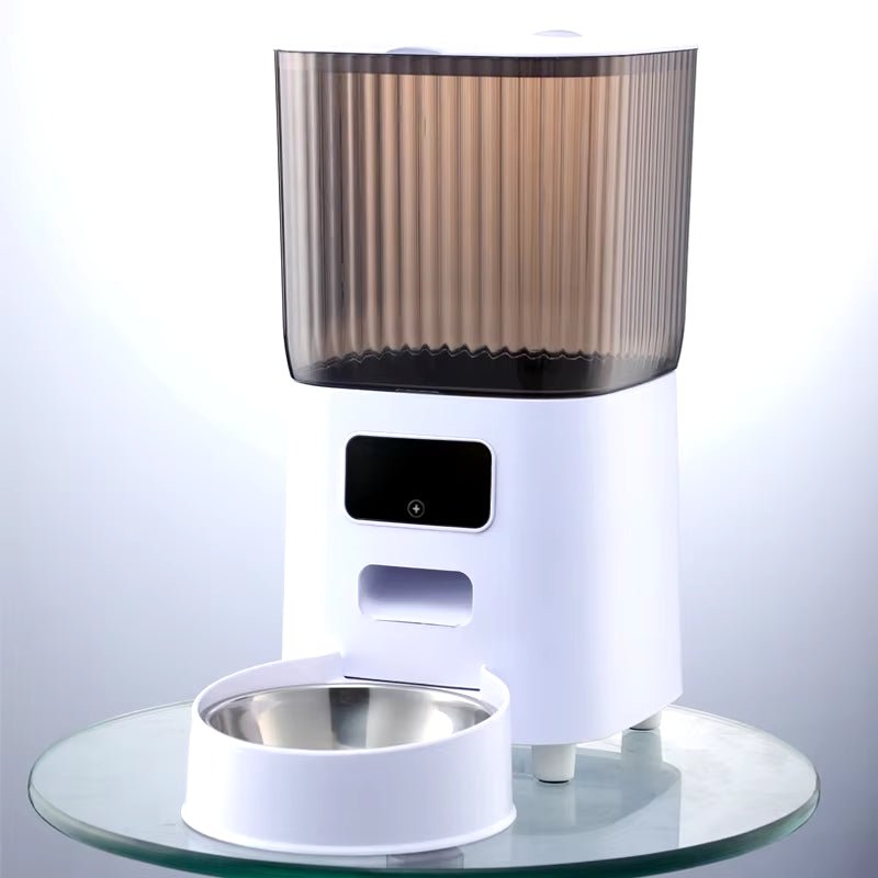 Smart Automatic Pet Feeder with Camera – 5L WiFi App-Controlled - Mozie
