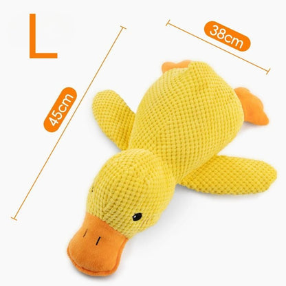 Mozie Calming Duck Plush Toy – Quacking Comfort Toy for Dogs - Mozie
