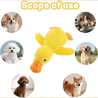 Mozie Calming Duck Plush Toy – Quacking Comfort Toy for Dogs - Mozie