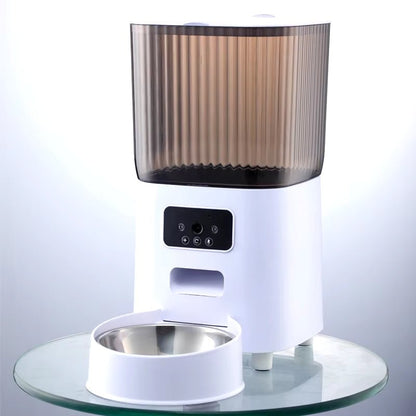 Smart Automatic Pet Feeder with Camera – 5L WiFi App-Controlled - Mozie