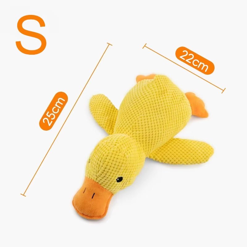 Mozie Calming Duck Plush Toy – Quacking Comfort Toy for Dogs - Mozie